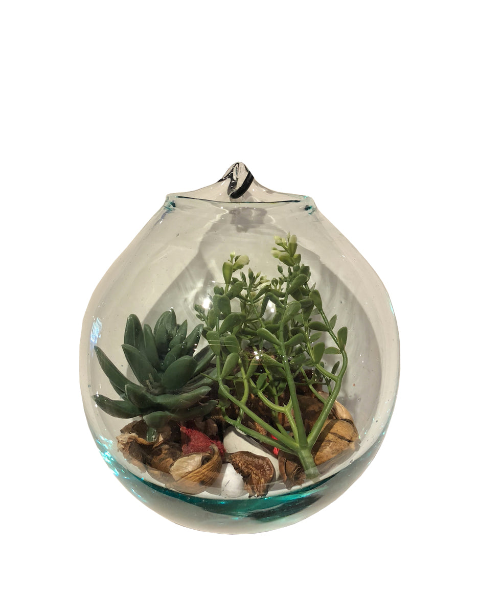 Hanging Glass Terrarium